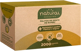 Palito Dental de Bambu Embalado (Papel)